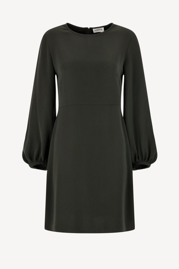 Dress Poker in Verde Oliva